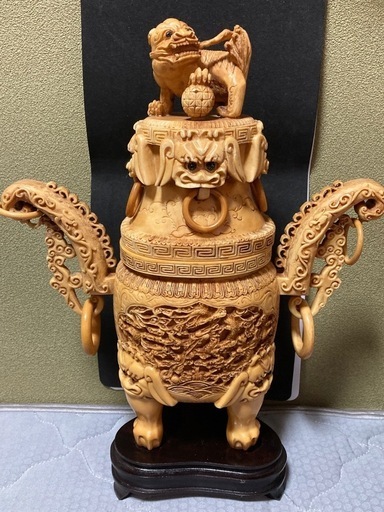 象牙風✨練物中国美術品香炉