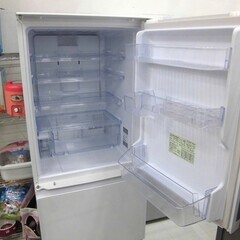 高年式 冷蔵庫 350L 2023年製 SHARP SJ-GW35J-W ピュアホワイト 自動製氷 どっちもドア 3ドア 家電 シャープ 苫小牧西店の画像