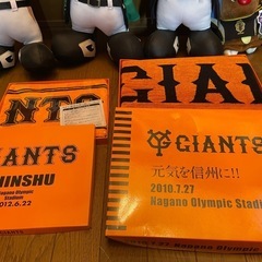 GIANTS ジャイアンツ　ジャビット ゴンタ ぬいぐるみ　タオルの画像
