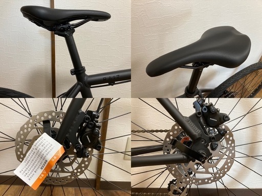 未使用品 FUJI フジ RAIZdisc ライズ 油圧ディスクブレーキ 19size  MATTE BLACK クロスバイク