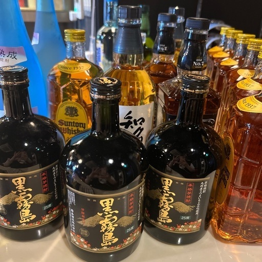 在庫お酒 焼酎、レアウィスキーなど多数 バラ売りOK