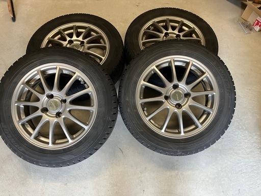 平成25年カローラフィールダー用スタッドレスタイヤアルミホイール‼️