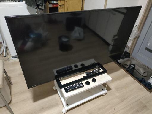 東芝 REGZA 50s10 50インチテレビ テレビ台付き