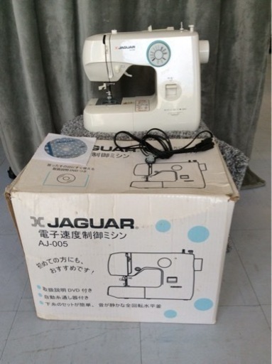 【値下げしました】ジャガー　JAGUAR ミシン　電子ミシン　AJ-005　初心者　no2626