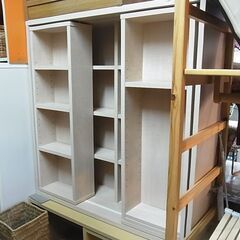 【29】スライド書棚　ミニスライド書棚　本棚　ブックシェルフ　木...