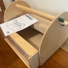 IKEA おもちゃ箱　道具入れの画像