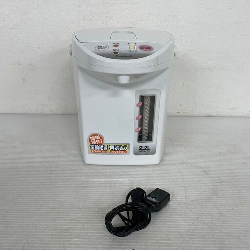 【PEACOCK】 ピーコック 電動給湯ポット 2.2L WMH-F22 2013年製 J0300