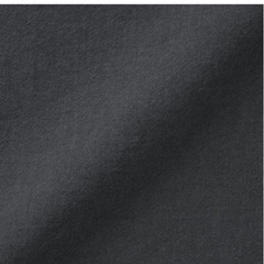 無印良品　洗いざらしボックスシーツ　クイーンサイズ　ダークグレーの画像