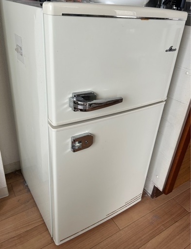 【中古】レトロ冷蔵庫