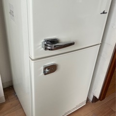 【中古】レトロ冷蔵庫