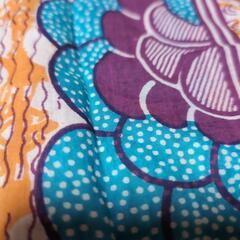 ツバメ柄布　2枚の画像