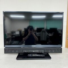 【MITSUBISHI】 三菱 液晶カラーテレビ LCD-39LSR5 100V 2013年製 レコーダー付 Y0191