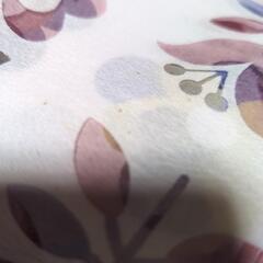 花柄布　1枚　透け感ありの画像