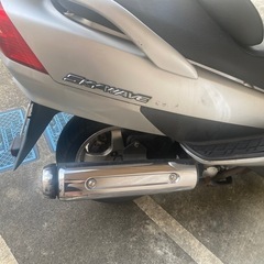 スズキ　スカイウェイブ250【部品取り車】自賠責2024年9月まで（リヤタイヤ、クラッチ新品）の画像