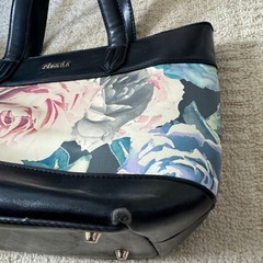 rienda 薔薇柄　バックの画像