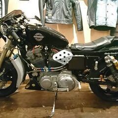 ハーレー改　カフェレーサー仕様の画像