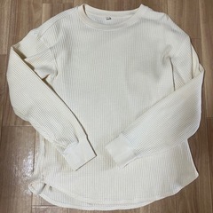 取引先決定　【無料】ユニクロ　ワッフルクルーネックTの画像
