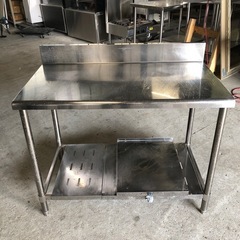 業務用 調理台 作業台　炊飯器台 スライド 付 105×60×8...