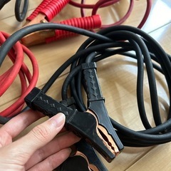 ブースターケーブル　4本　3.5mの画像