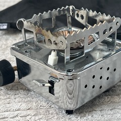 アウトドア用ミニガスバーナーの画像