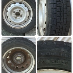 ［引き渡し予定］ダンロップWINTER MAXX 155/65r13 軽自動車用スタッドレスの画像