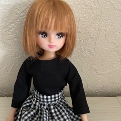 リカちゃん　カスタムメイクの画像