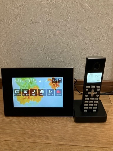シャープ　インテリアホン　JD-7C1CW　FAX 　電話機