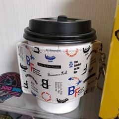 BANANA FISH カラビナ付きカップスリーブ コラボカフェ限定
