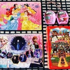 【お陰様で決りました】無料　女児用  ジグソーパズル(2)、マグ...