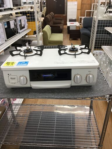 ★ジモティ割あり★ Rinnai　リンナイ ガステーブル  都市ガス 22年製 動作確認／クリーニング済み SJ6785