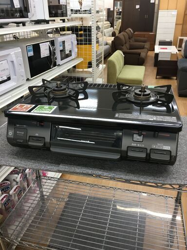 ★ジモティ割あり★ Rinnai　リンナイ ガステーブル  LPガス 20年製 動作確認／クリーニング済み SJ6786