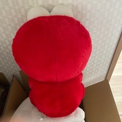 セサミストリート　エルモ　ぬいぐるみの画像
