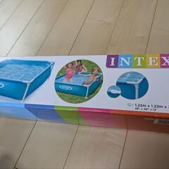 INTEX　プール 1.22m x1.22m x 30cm　の画像