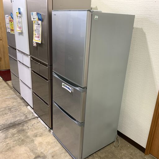 3ドア冷蔵庫 東芝 2019年 330L GR-R33S 中古商品