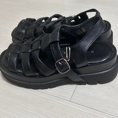 【23cm】美品☆厚底サンダルの画像