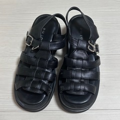 【23cm】美品☆厚底サンダル