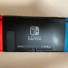 受け渡し予定者決定、Switch中古、付属品は未使用の画像