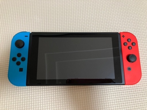 受け渡し予定者決定、Switch中古、付属品は未使用