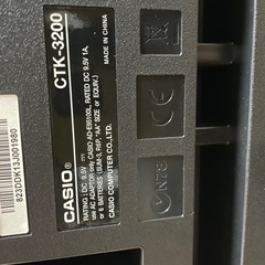 カシオ　CASIO 電子ピアノ　電子キーボード　CTK-3200 の画像