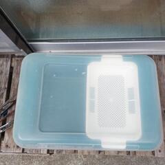 ⛺️水溜めできる収納シンクと調理器具・まな板・ステンレス鍋セット　キャンプ用としての画像