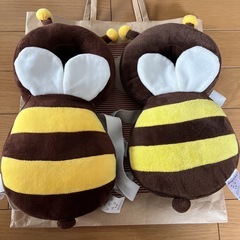ベビー 転倒防止 クッション 蜂 2個セット