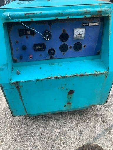 発電機 中古 エンジン デンヨー ニューパワー GA-2600SSM 100V 60Hz 2.6KVA 防音型 15Lタンク