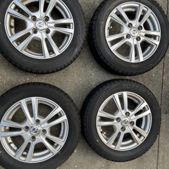 バリ溝！155/65R14 ブリヂストン ブリザック VRX スタッドレスタイヤ４本セット 19年製