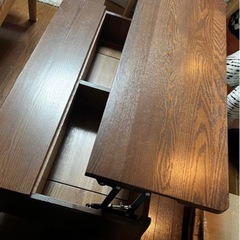 昇降式ローテーブル　デスク
の画像