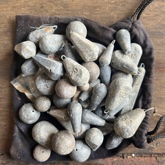 打ち込み　釣り　おもり
