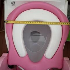 補助便座 子供 ステップ式 トイレトレーニング 踏み台の画像