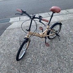 『引き渡し者決定』訳あり　折りたたみ自転車