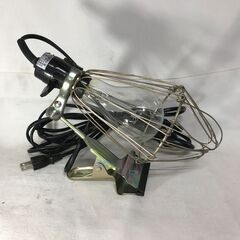【北見市発】新光電機製作所 投光器 2005年製 100V 40W 作業用 現場灯 屋外照明 ② (D5987w)の画像