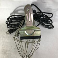 【北見市発】新光電機製作所 投光器 2005年製 100V 40W 作業用 現場灯 屋外照明 ② (D5987w)の画像