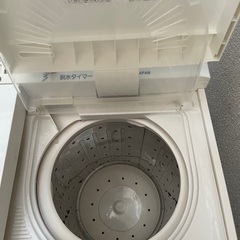 二層式洗濯機　洗濯槽回りませんの画像